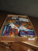 Box Containing 20 Packs of Miniature Spring Clothe