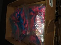 Box of 20 Feather Floral Decorative Brooches