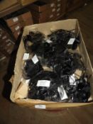 Box of 20 Black Fascinators