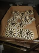 Pack of 20 Decorative Beaded Panels