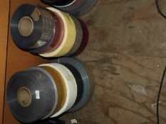 Ten Rolls of Perforated Sequin Ribbon