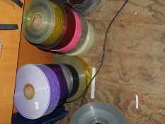 Ten Rolls of Perforated Sequin Ribbon