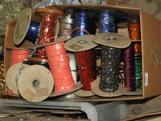 Box of Sequin Ribbon