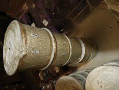 Five Rolls of Gold Ribbon