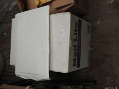 Box Containing Padded Envelopes