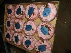 Twelve Packs of Bridal Rose Petal Confetti