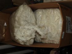 Two Bags of Assorted Elasticated Ruffle Fringing