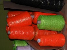 Ten Rolls of Assorted Machine Knitting Wool (Vario