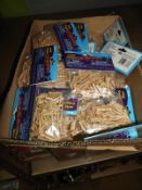 Twenty Pack of Miniature Sprung Clothes Pegs