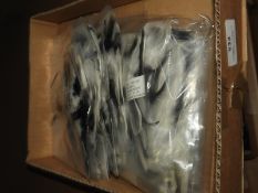 Box of 20 Feather Floral Decorative Brooches