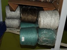Ten Rolls of Assorted Machine Knitting Wool (Vario