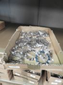 Box Containing 20 Beaded Buckles