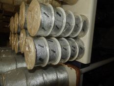 Ten Rolls of Silver Ribbon