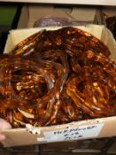 Box of 20 Amber Handles