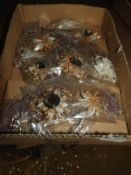 Box Containing 20 Hair Fascinators