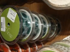 Five Rolls of May Art Decorative Ribbon (5/8 by 30