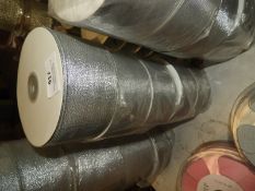 Five Rolls of Silver Ribbon