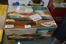 *Stoneware Soup Bowls 6pce