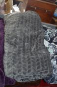 *Jacquard Velvet Throw (Grey)