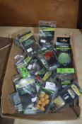 *Box Containing Hooks, Plastic Baits, Indicator Ac