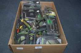 *Box of Assorted Kodex Tackle, Feather Light Bobbi