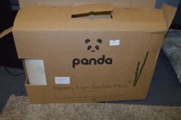 *Panda Memory Foam Pillow