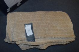 *Jacquard Velvet Throw