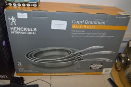 *Henckels 3 Piece Frying Pan Set