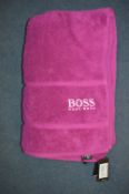*Hugo Boss Bath Sheet (Fuschia)