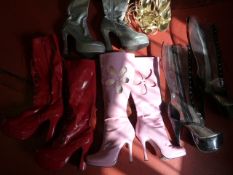 *Four Pair of Boots and a Pair of Shoes