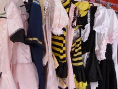 *Eleven Assorted Costumes; French Maid, Sailor, Bu
