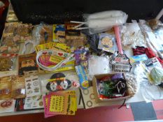 *Large Box of Accessories Including Orc Ears, Must