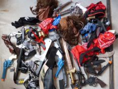 *Box of Pirate, Cowboy and Other Accessories Inclu