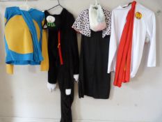 *Four TV and Film Character Costumes