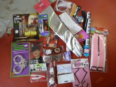 *Bag of Assorted Accessories Including Handcuffs,