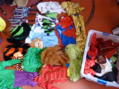 *Large Box of Mostly Children's Costumes Including