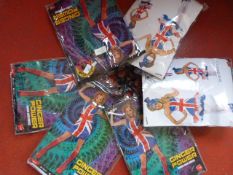 *Six Ginger Power and Rule Britannia Dresses