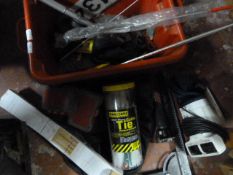 Box of Assorted Tools and Fittings