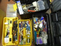 Mobile Tool Chest Containing Electricians Tools