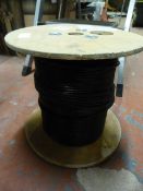 *Spool of Black Cat5e 4PR Cable