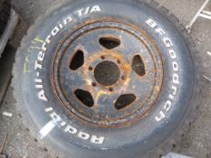 EF Goodrich Radial All Terrain 30x9.50R15 LT Wheel