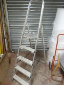 Four Tread Aluminium Decorator's Steps