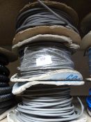 *Three Small Spools of Grey Wire