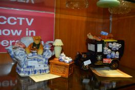 Two Ornamental Ringtons Teapots - Teddy Bears Picn