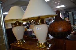 Pair of Ceramic Table Lamps