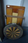 Nodor Dartboard and a Trouser Press