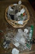 Basket of Costume Jewelry
