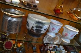 Large Collection of Assorted Planters