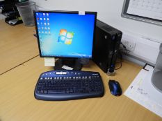 *Stone Desktop PC with Windows 7 OS, Monitor, Cord