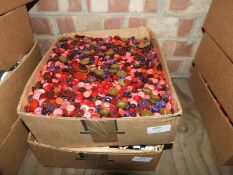 Box Containing a Large Quantity of Assorted Button